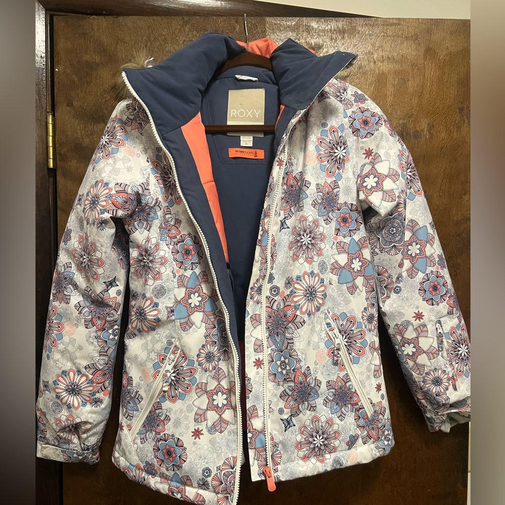 Size 16 kids Roxy ski jacket